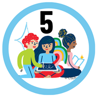 Kids Color Our World (7-12 yrs) Badge 5 Badge